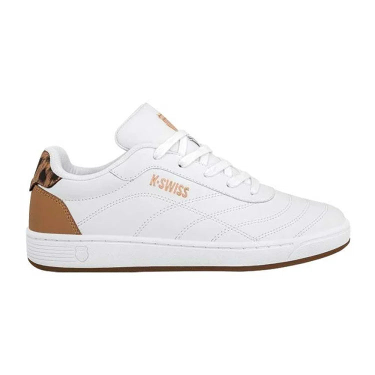 Tenis Casuales Mujer K-Swiss Panter V | Uso Diario, Suela Plana y Cómodos