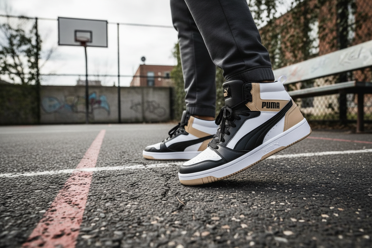 Tenis casual para caballero Puma Rebound V6 | tenis urbanos