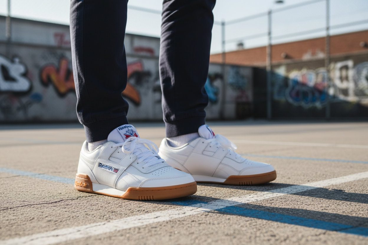 Tenis casual para caballero Reebok Workout Plus | tenis urbanos
