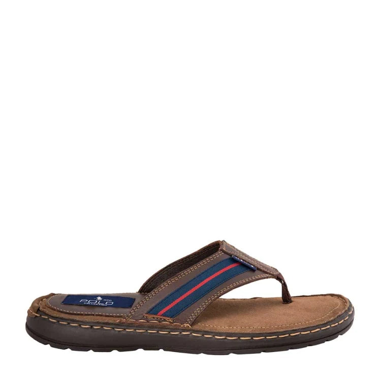 Sandalia hombre HPC Polo pata de gallo | sandalia casual caballero