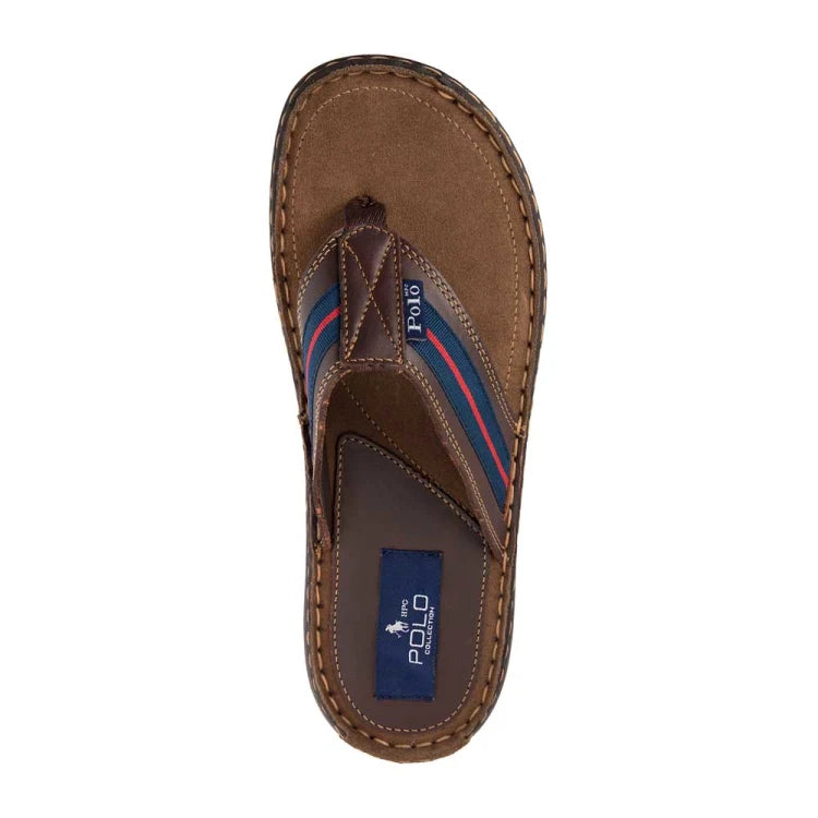 Sandalia hombre HPC Polo pata de gallo | sandalia casual caballero