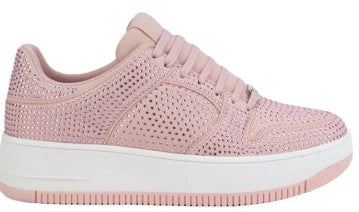 BELINDA PEREGRIN tenis con pedrería