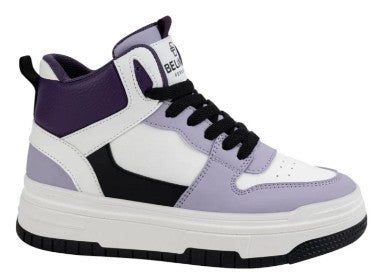 BELINDA PEREGRIN tenis bota con plataforma