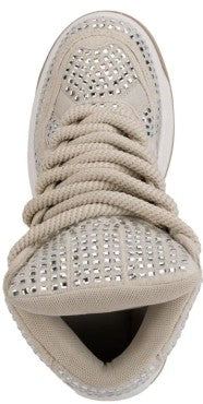 BELINDA PEREGRIN tenis bota con plataforma