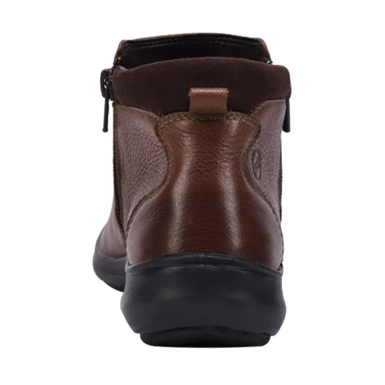 Botín de piel para dama Flexi | botín casual piel