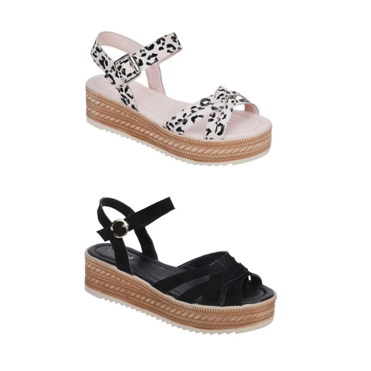 Sandalias Planas VI LINE (Kit 2 Pares) | Comodidad y Ahorro para Todos los Días