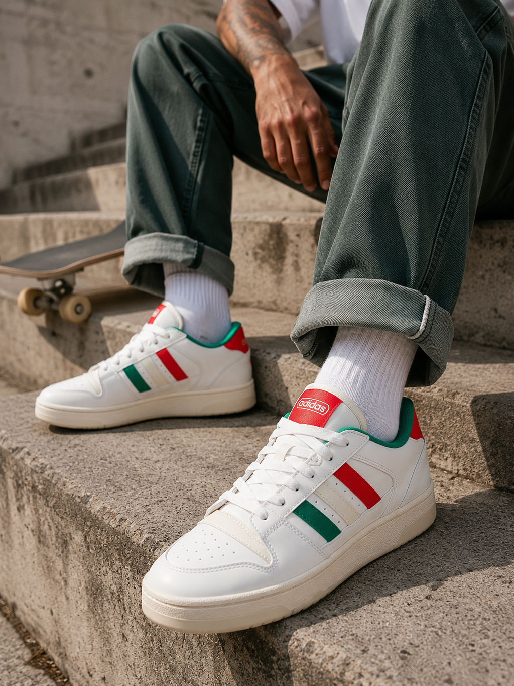 Tenis casual para caballero Adidas Break Start | tenis urbanos