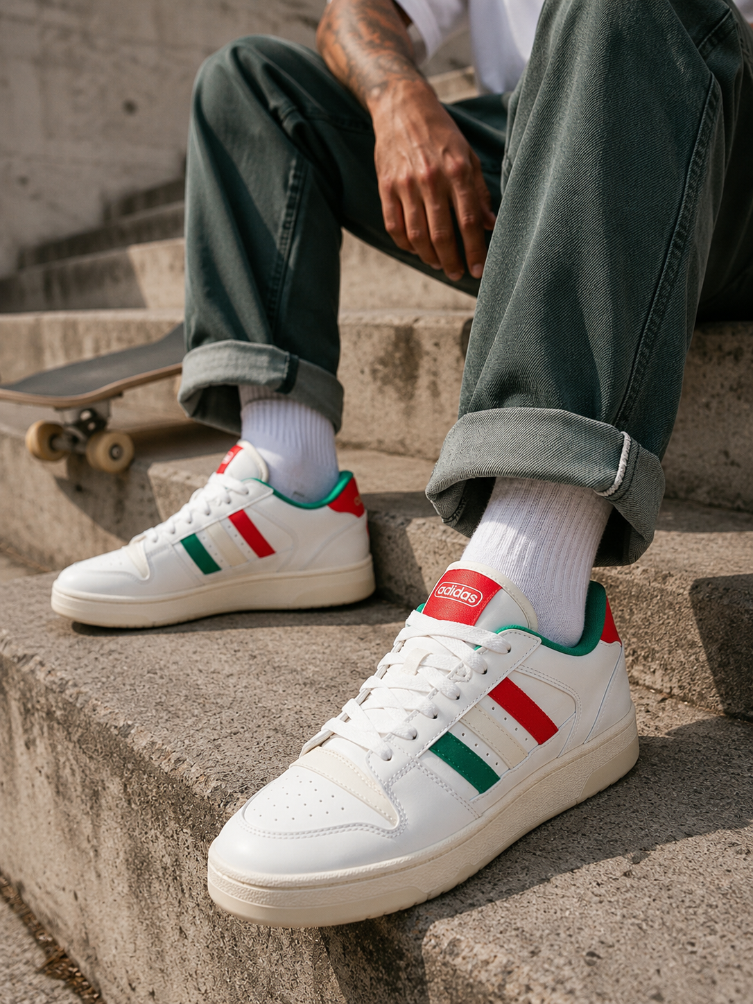 Tenis casual para caballero Adidas Break Start | tenis urbanos