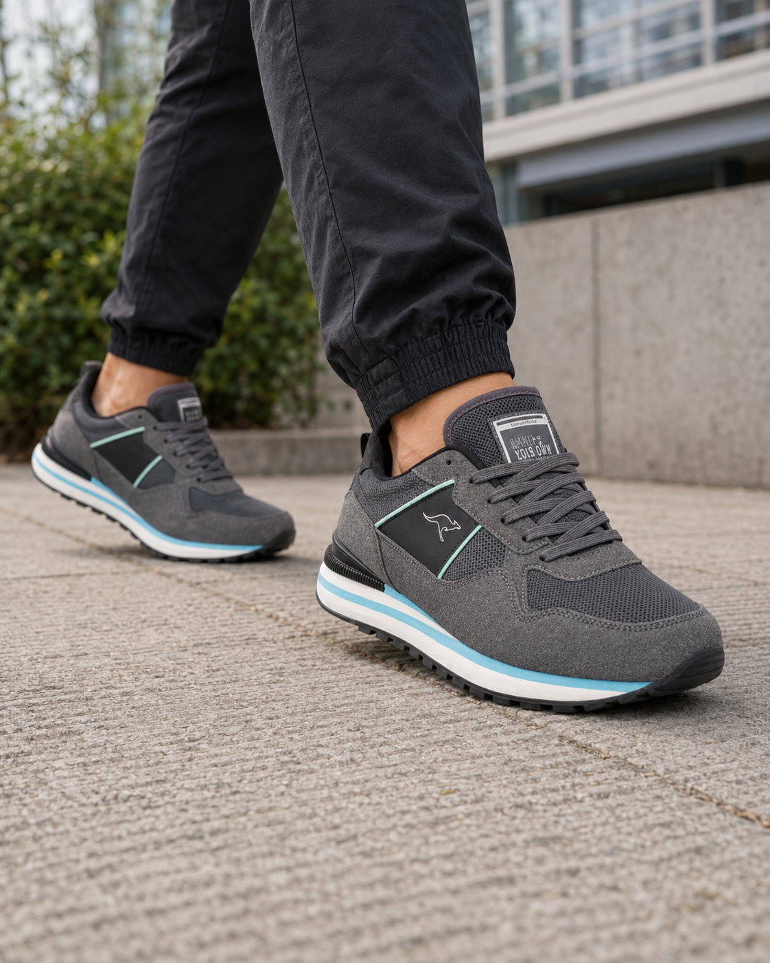 Tenis retro para caballero KangaROOS | tenis urbanos