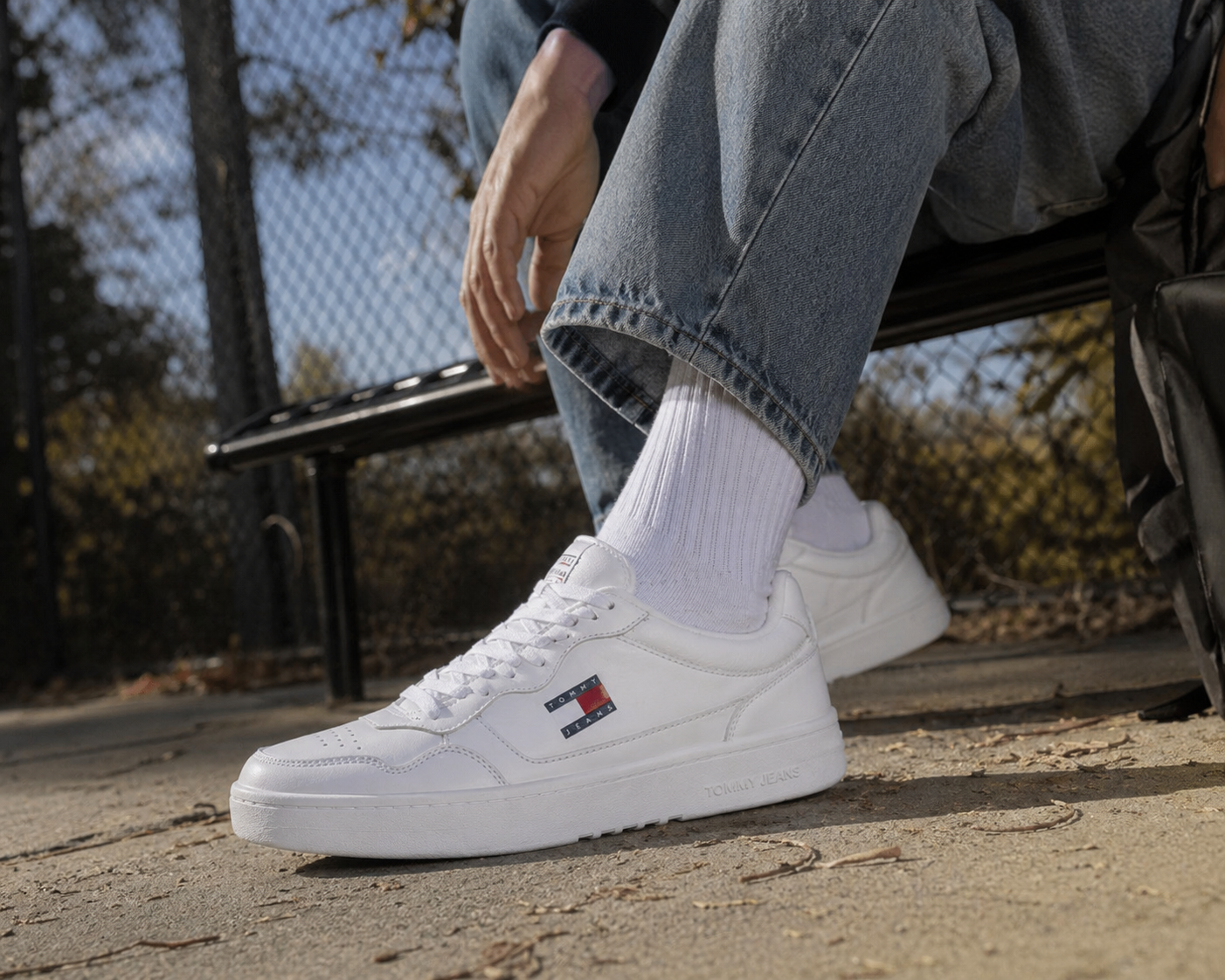 Tenis casual hombre Tommy Hilfiger TJM Cupsole Leather ESS | tenis piel premium caballero